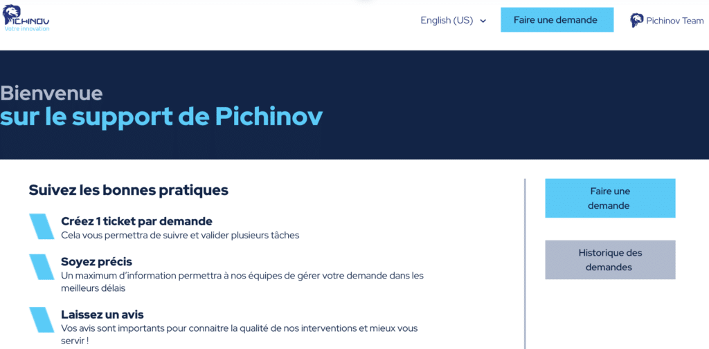 accueil support