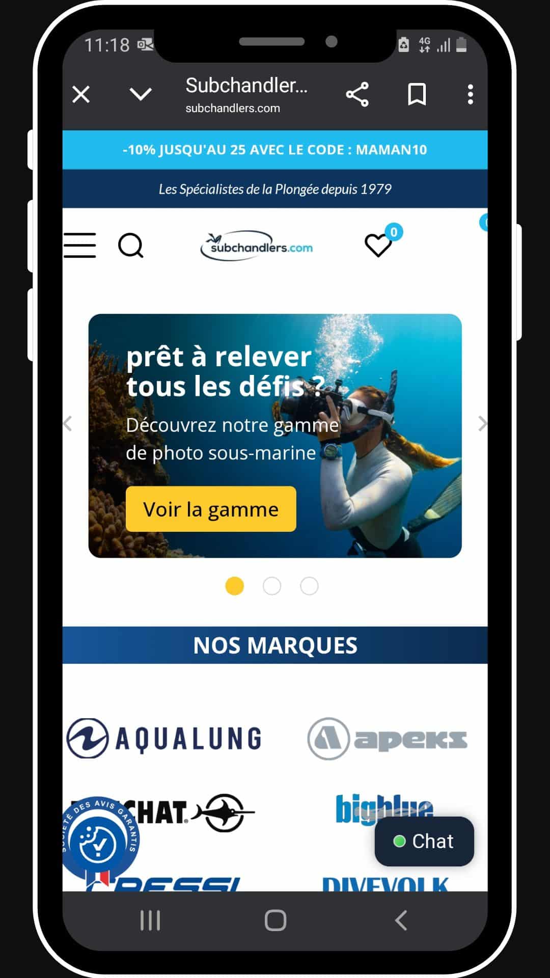 subchandlers mobile