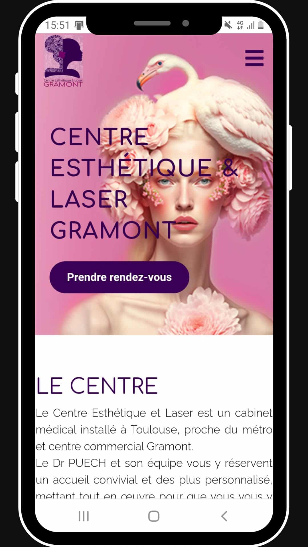 centre esthétique & laser gramont mobile