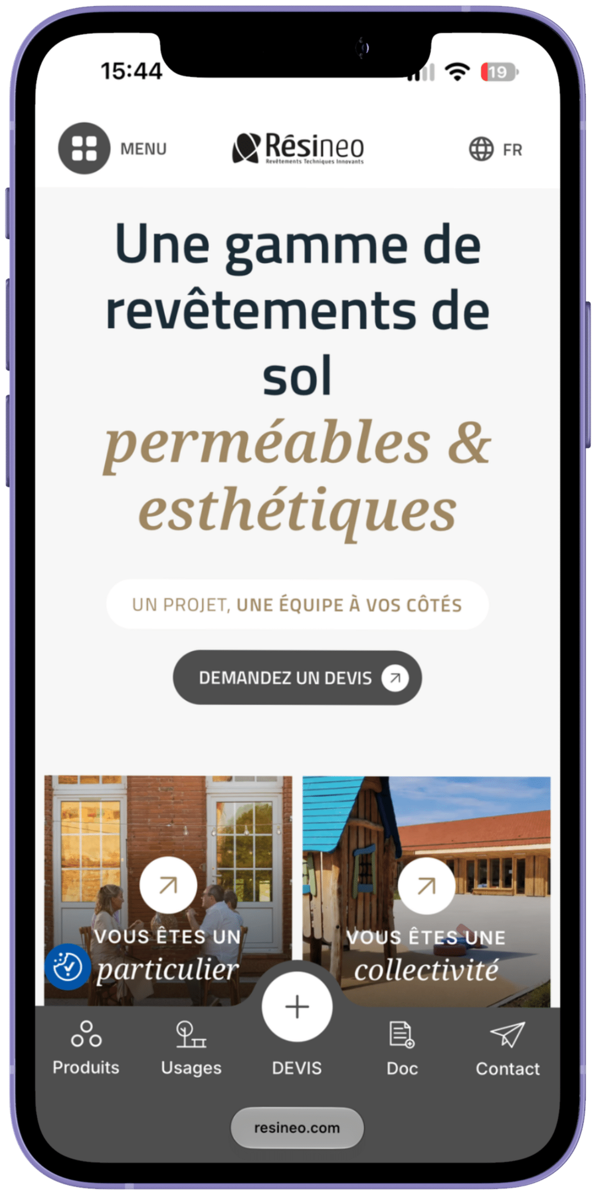 référence résineo