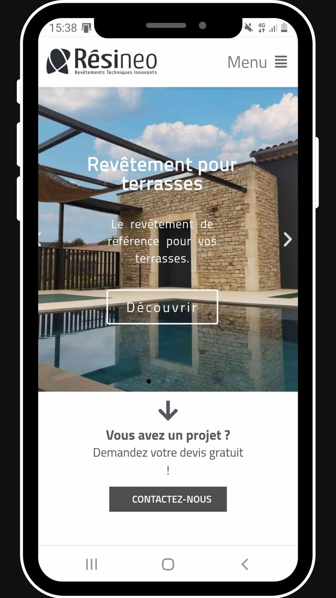résineo mobile