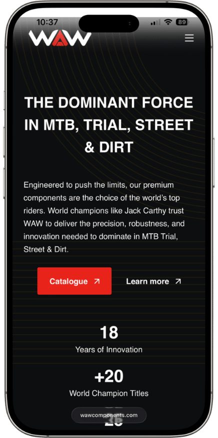 WAW components mobile